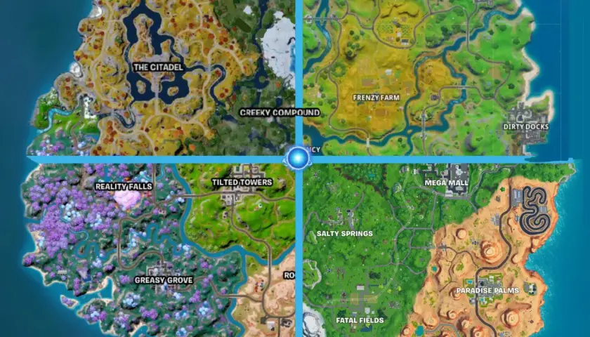 Nowa mapa Fortnite w sezonie 4: co takiego się zmieniło na mapie?